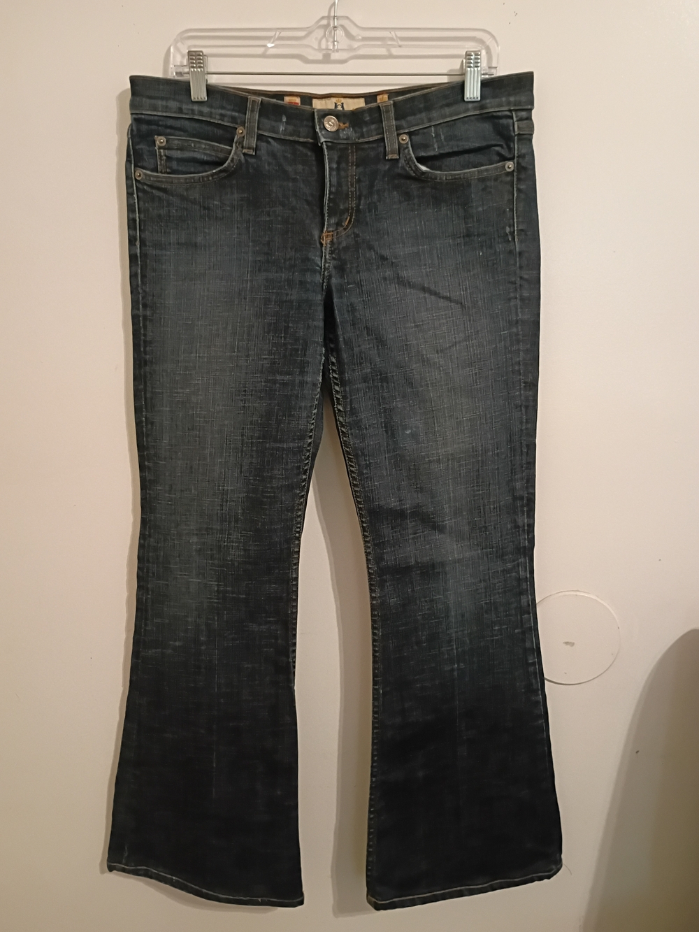 VTG Juicy Couture Women's Low rise Boot cut Jeans Y2K Sz 31